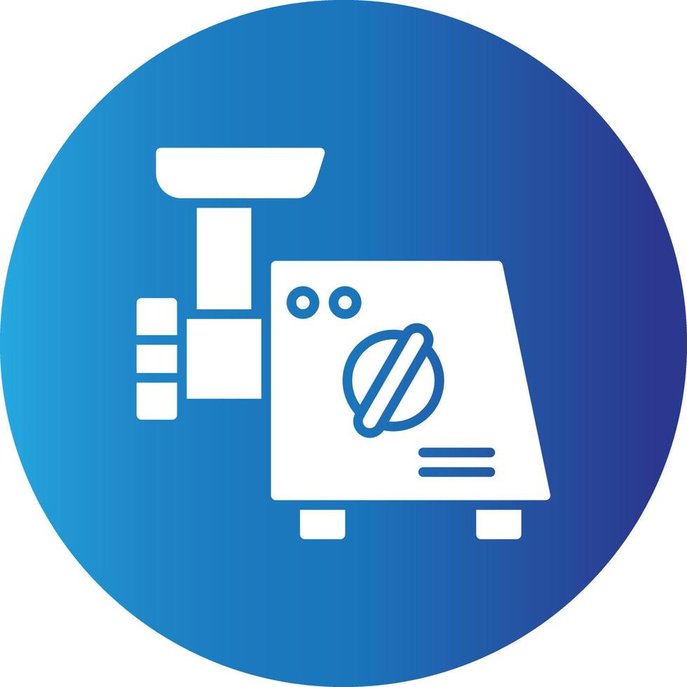 Meat Grinder Creative Icon vector
