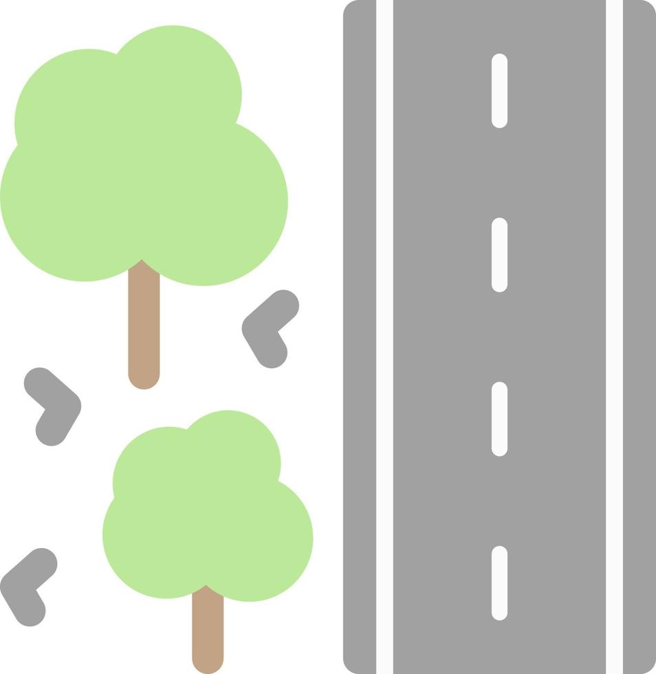 Roadside Vector Icon Design