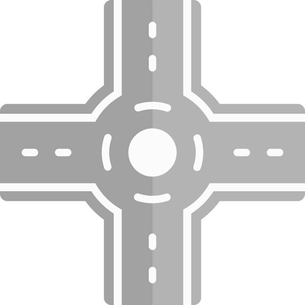 Roundabout Vector Icon Design