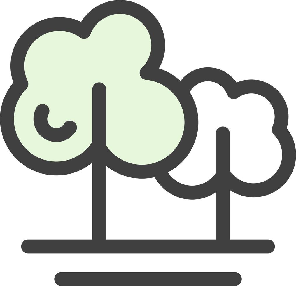 Forest Vector Icon Design