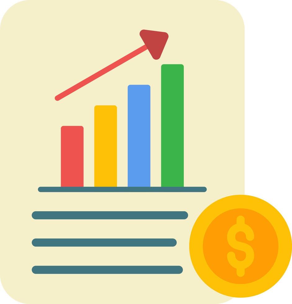 Financial Statements Vector Icon Design
