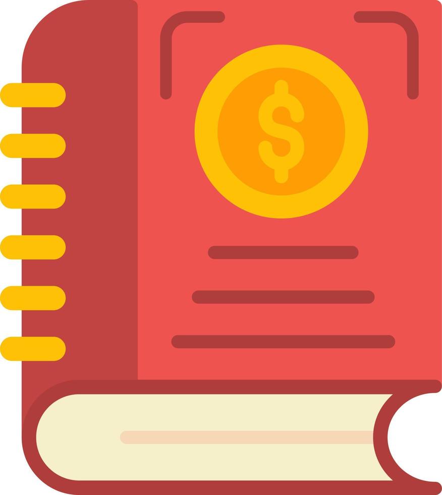 Book Keeping Vector Icon Design