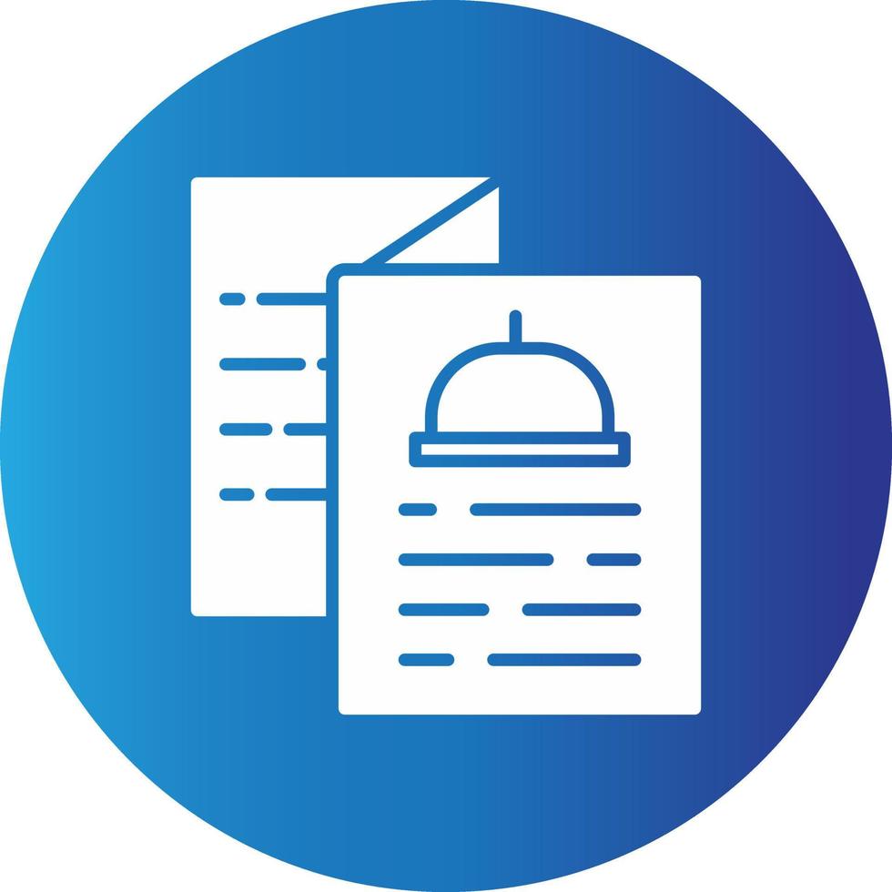 Menu Creative Icon vector