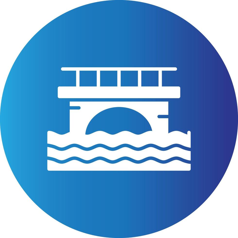 Bridge Creative Icon vector