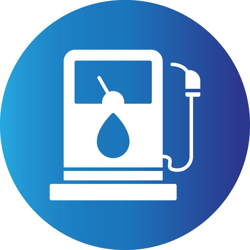 Gas Station Creative Icon vector