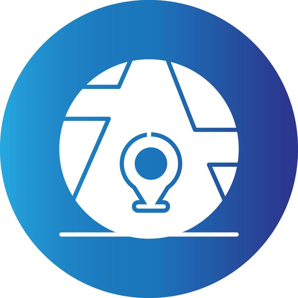 icono creativo gps vector