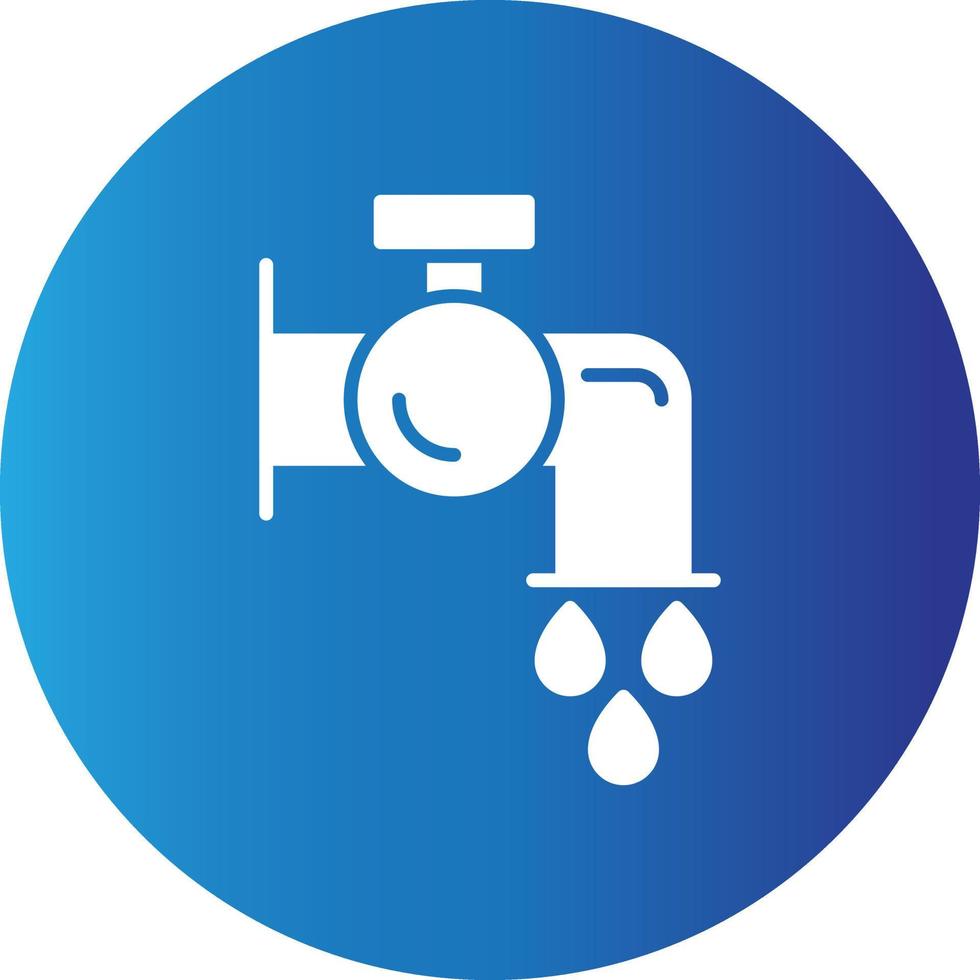 Save Water Creative Icon vector