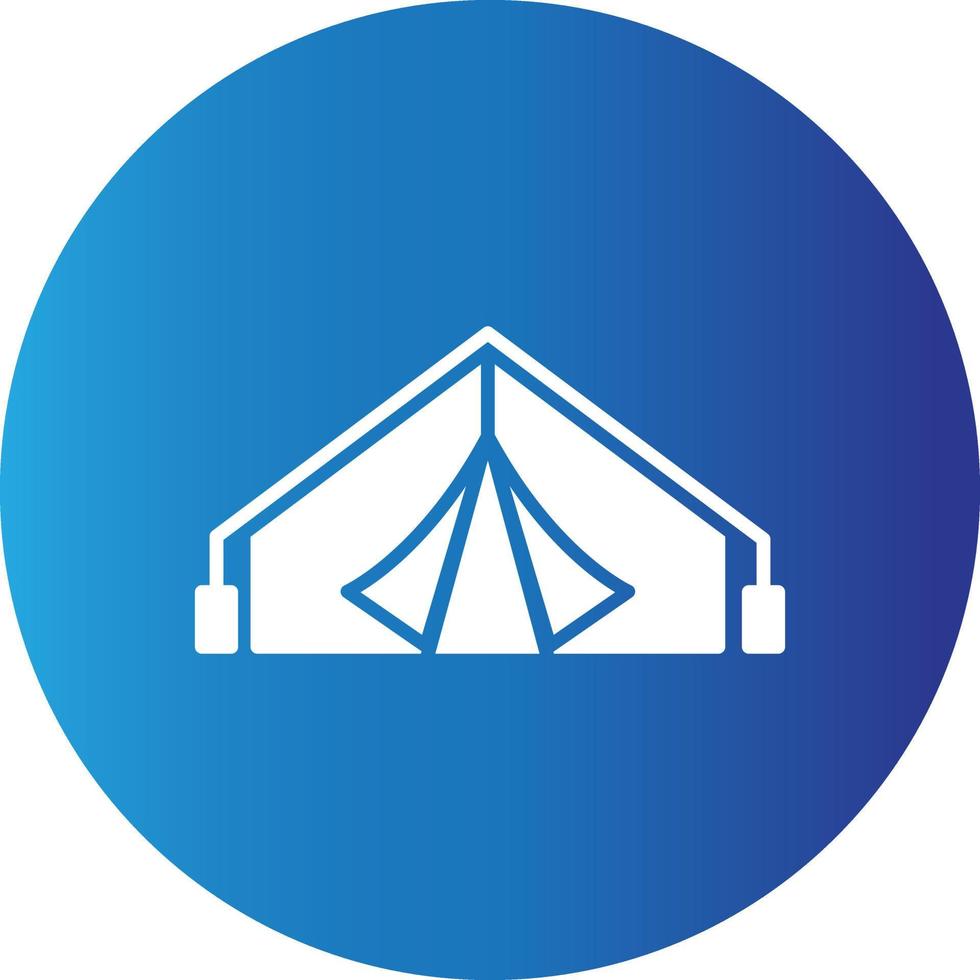 Tent Creative Icon vector