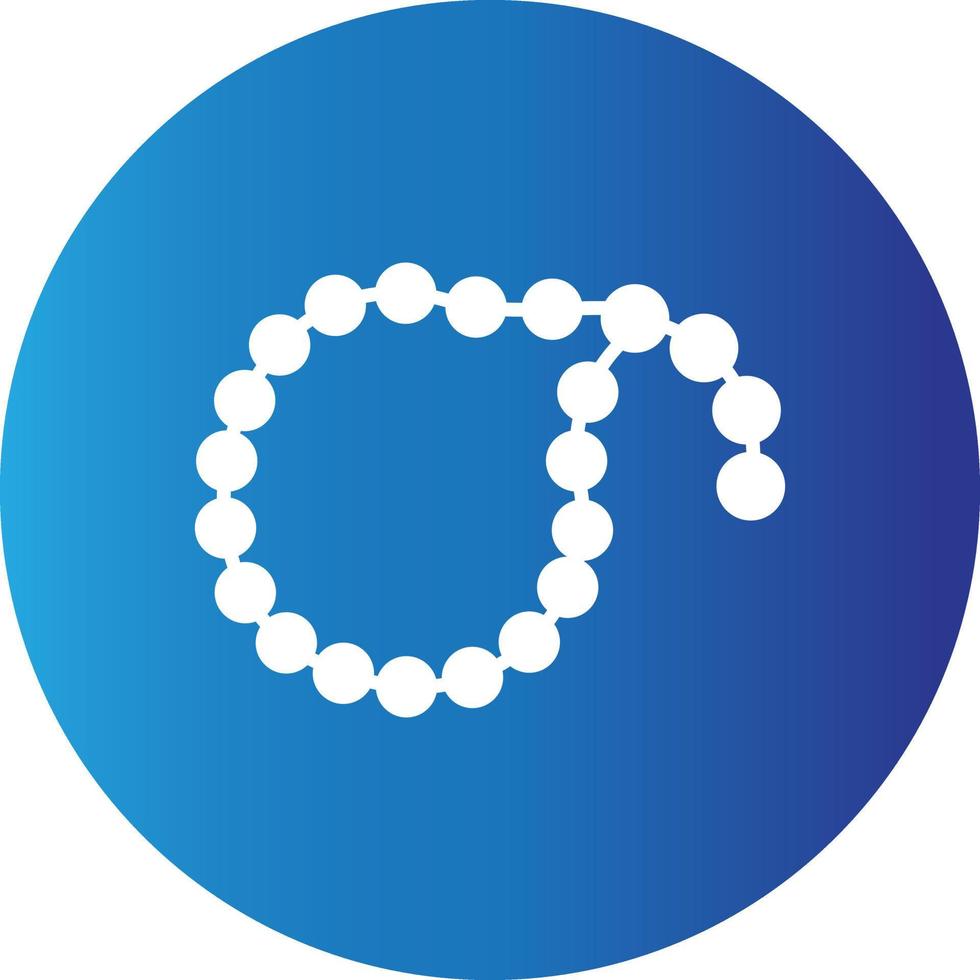 Tasbih Creative Icon vector