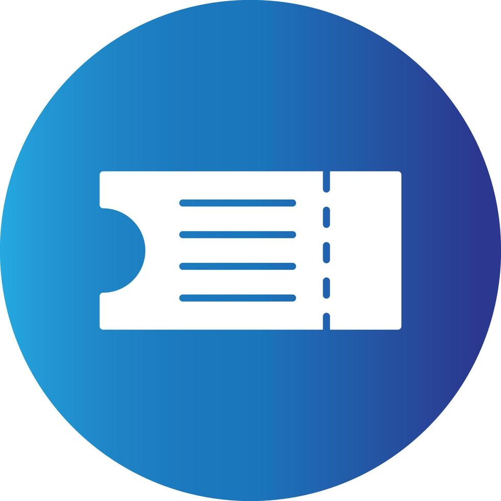 Ticket Creative Icon vector