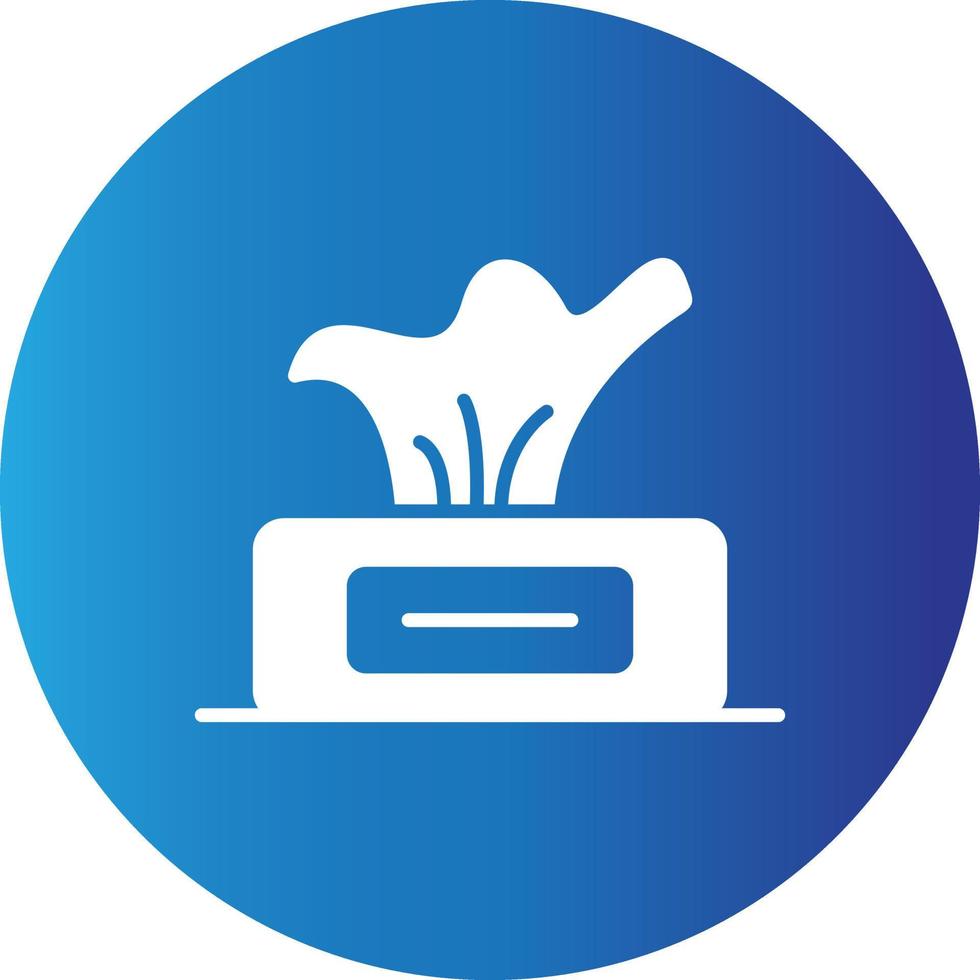 Tissue Box Creative Icon vector