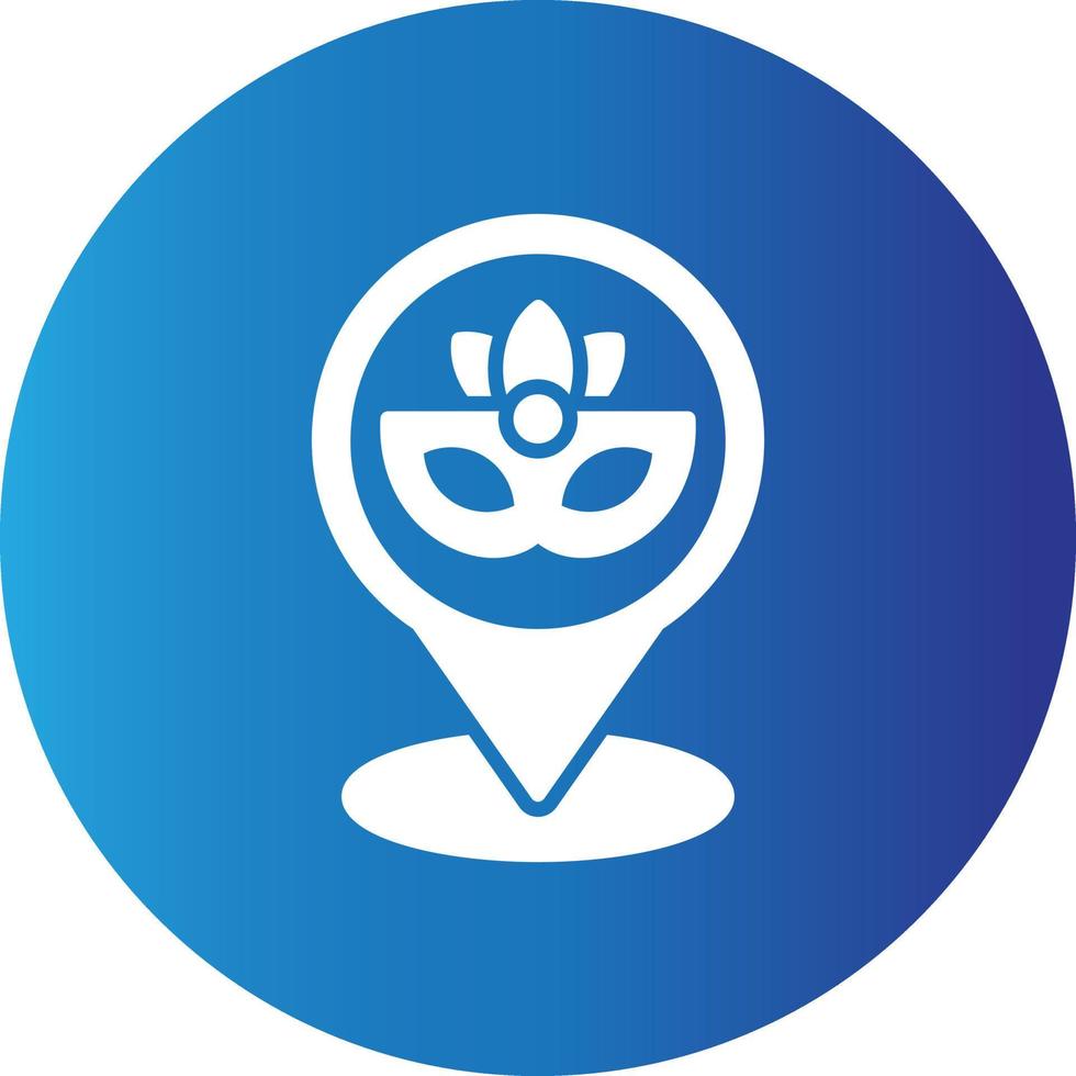 Location Creative Icon vector