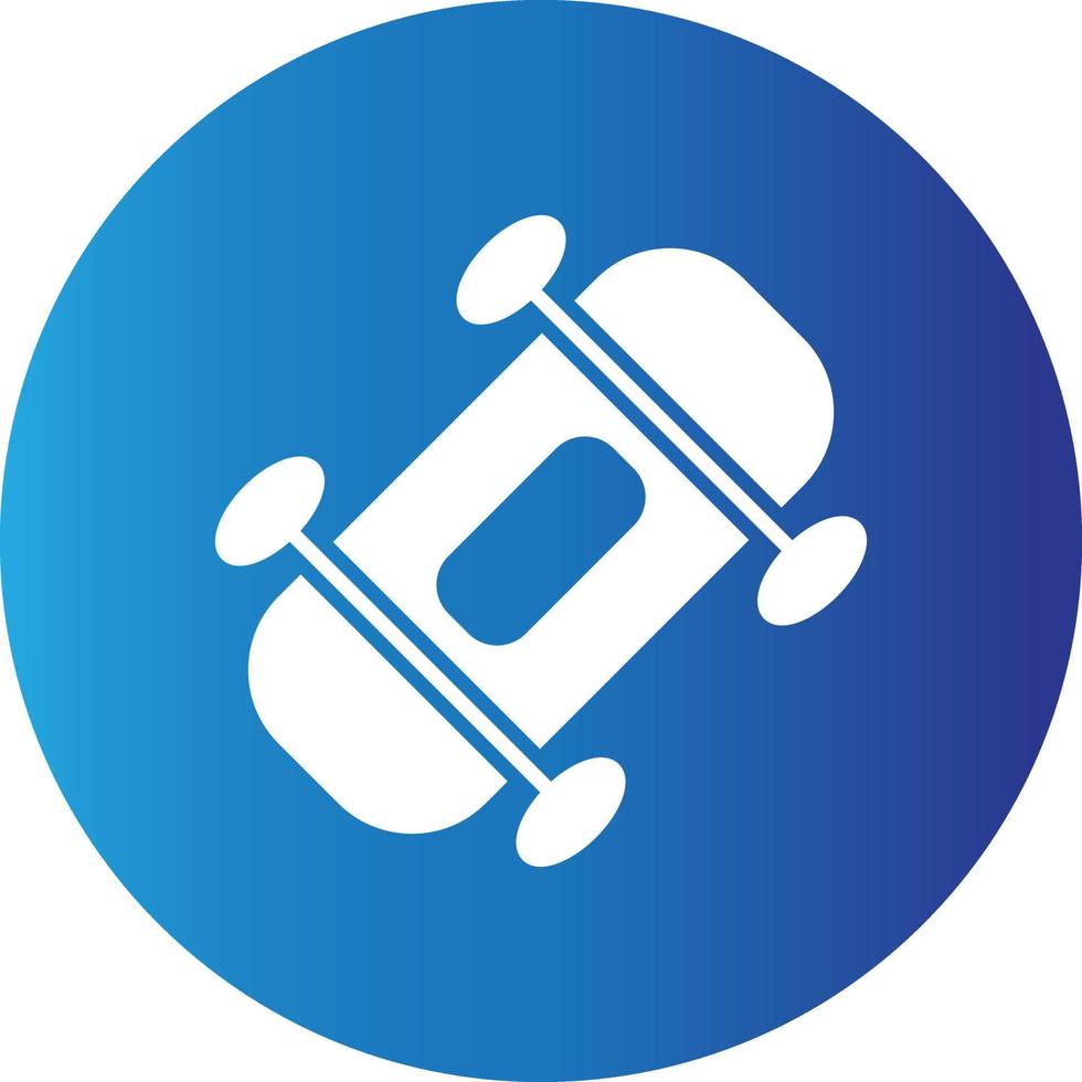 Snowboard Creative Icon vector