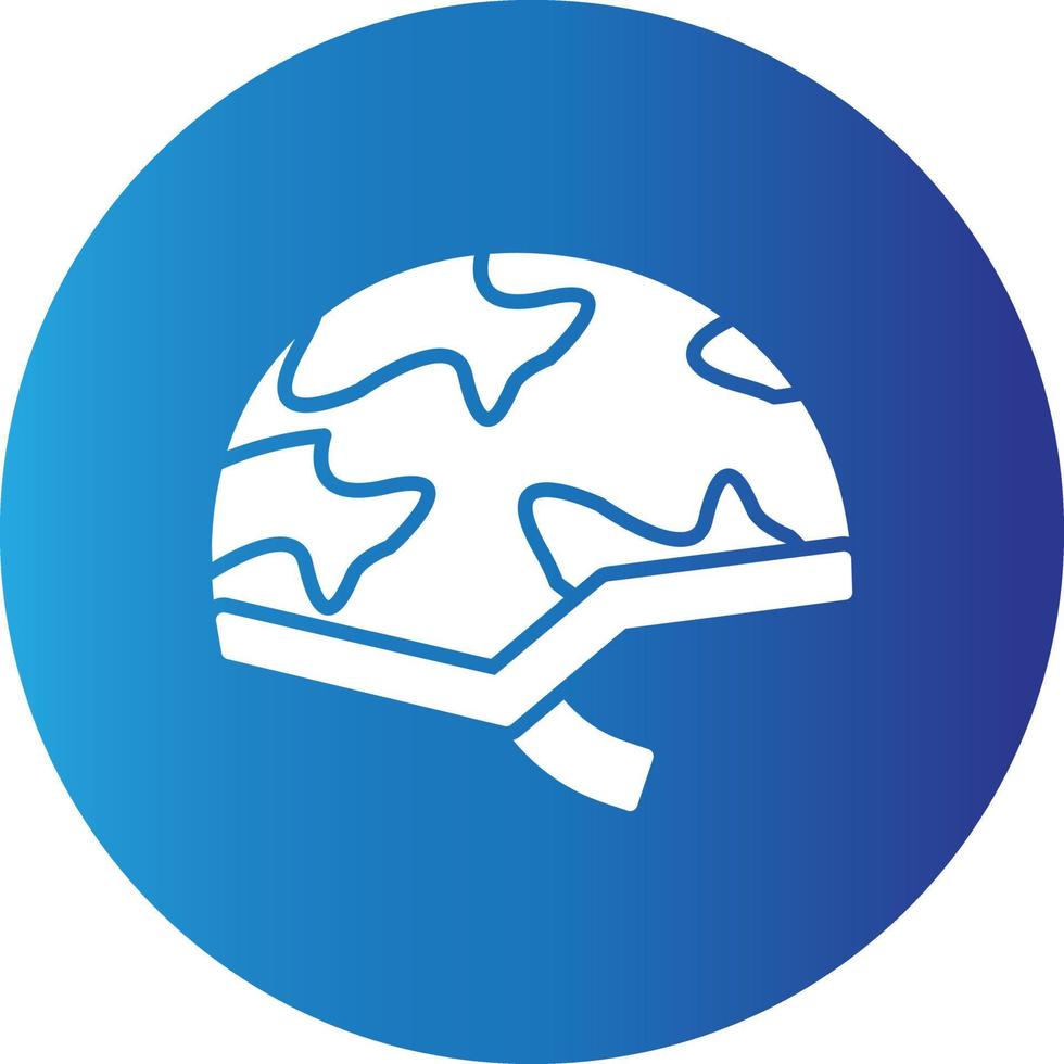 Helmet Creative Icon vector