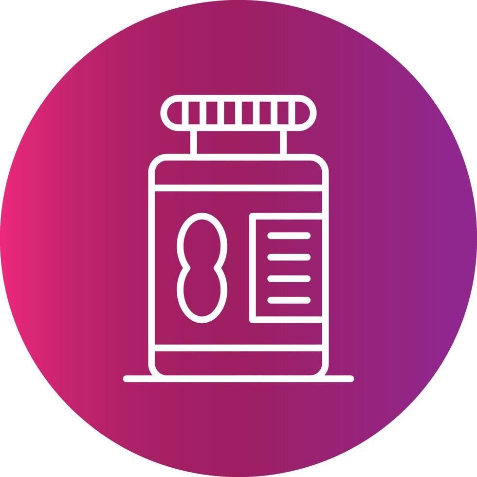 Peanut Butter Creative Icon vector