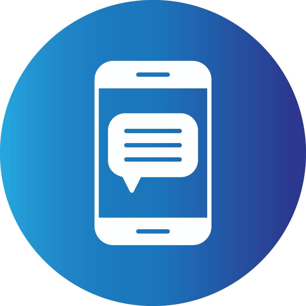 Message Creative Icon vector