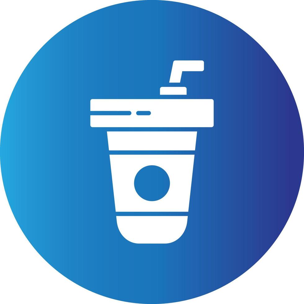 Soft Drink Creative Icon vector