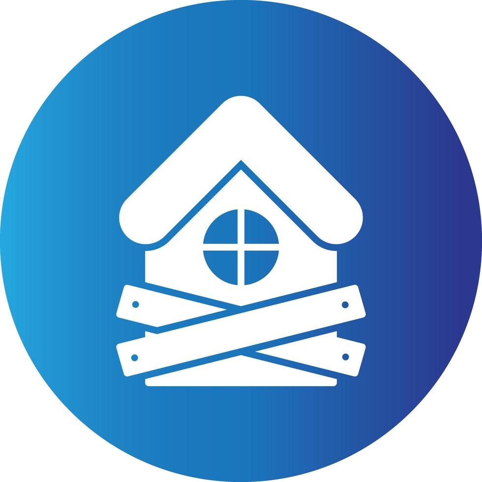 Eviction Creative Icon vector
