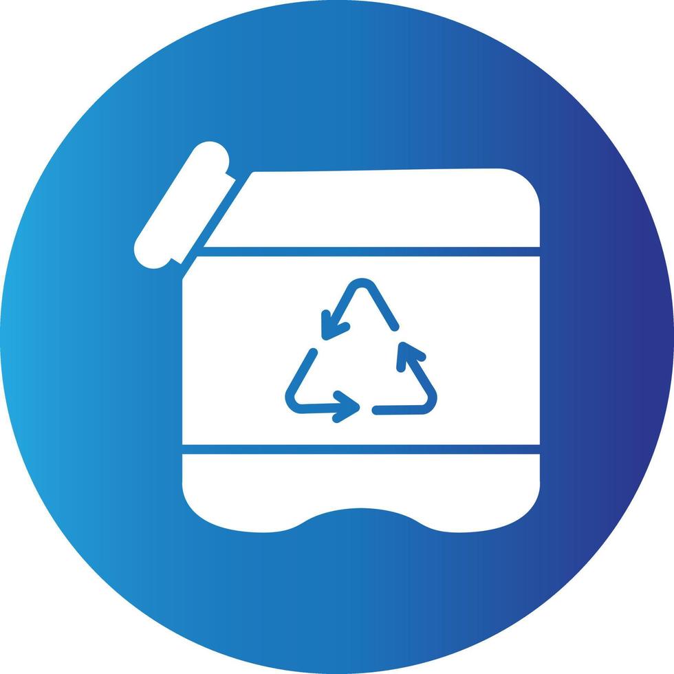 Gallon Creative Icon vector