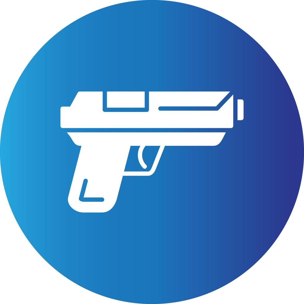 Gun Creative Icon vector