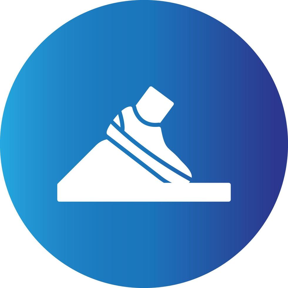 Starting Block Creative Icon vector