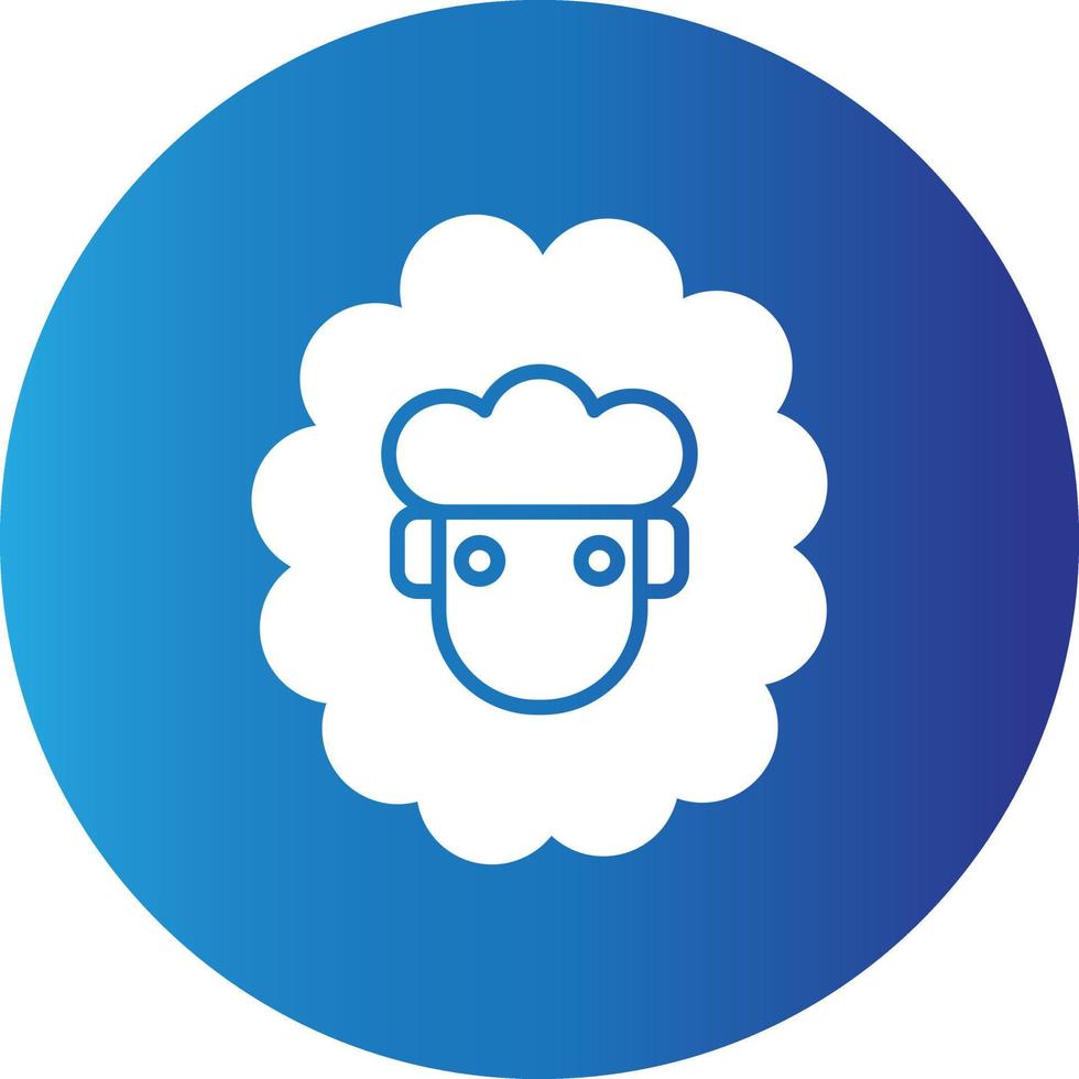 Sheep Creative Icon vector