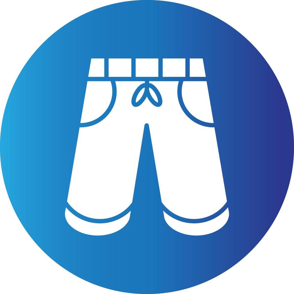 Shorts Creative Icon vector