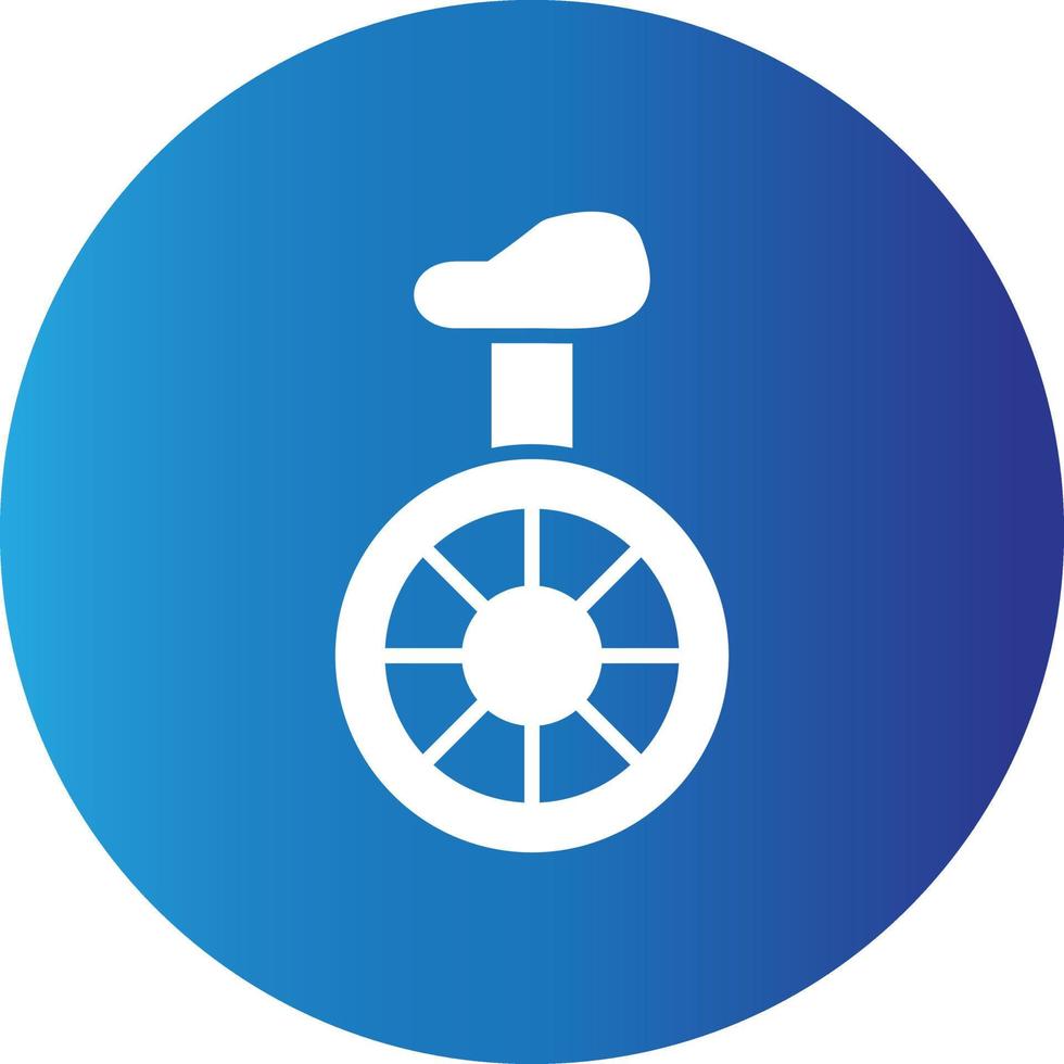 Unicycle Creative Icon vector