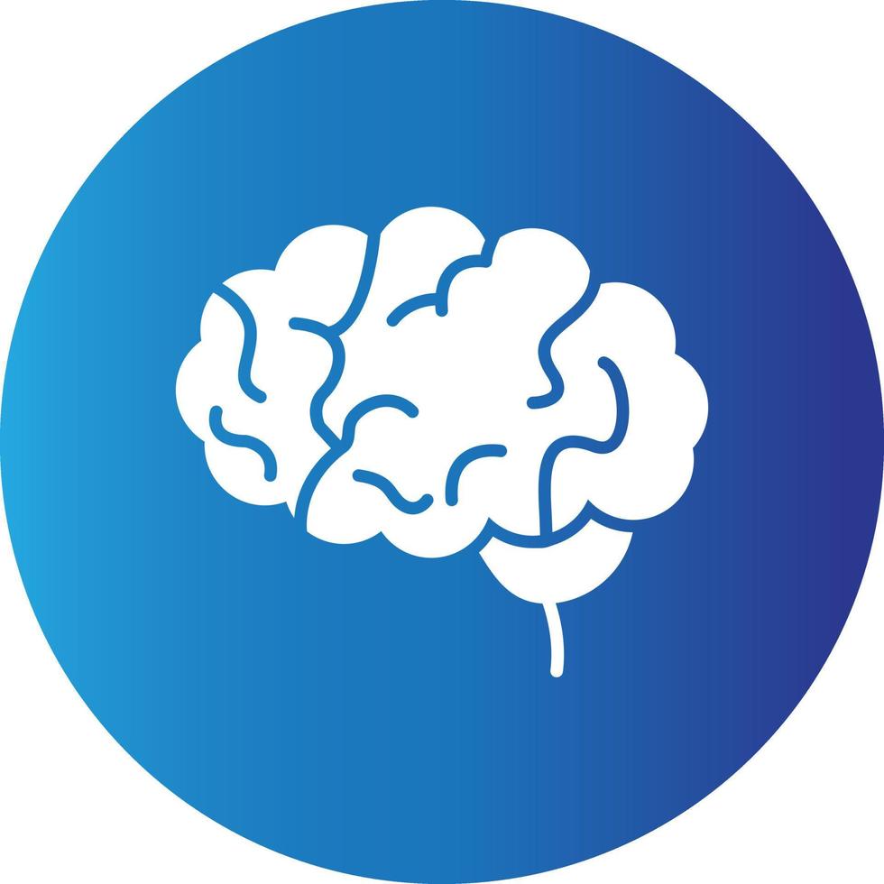 Brain Creative Icon vector