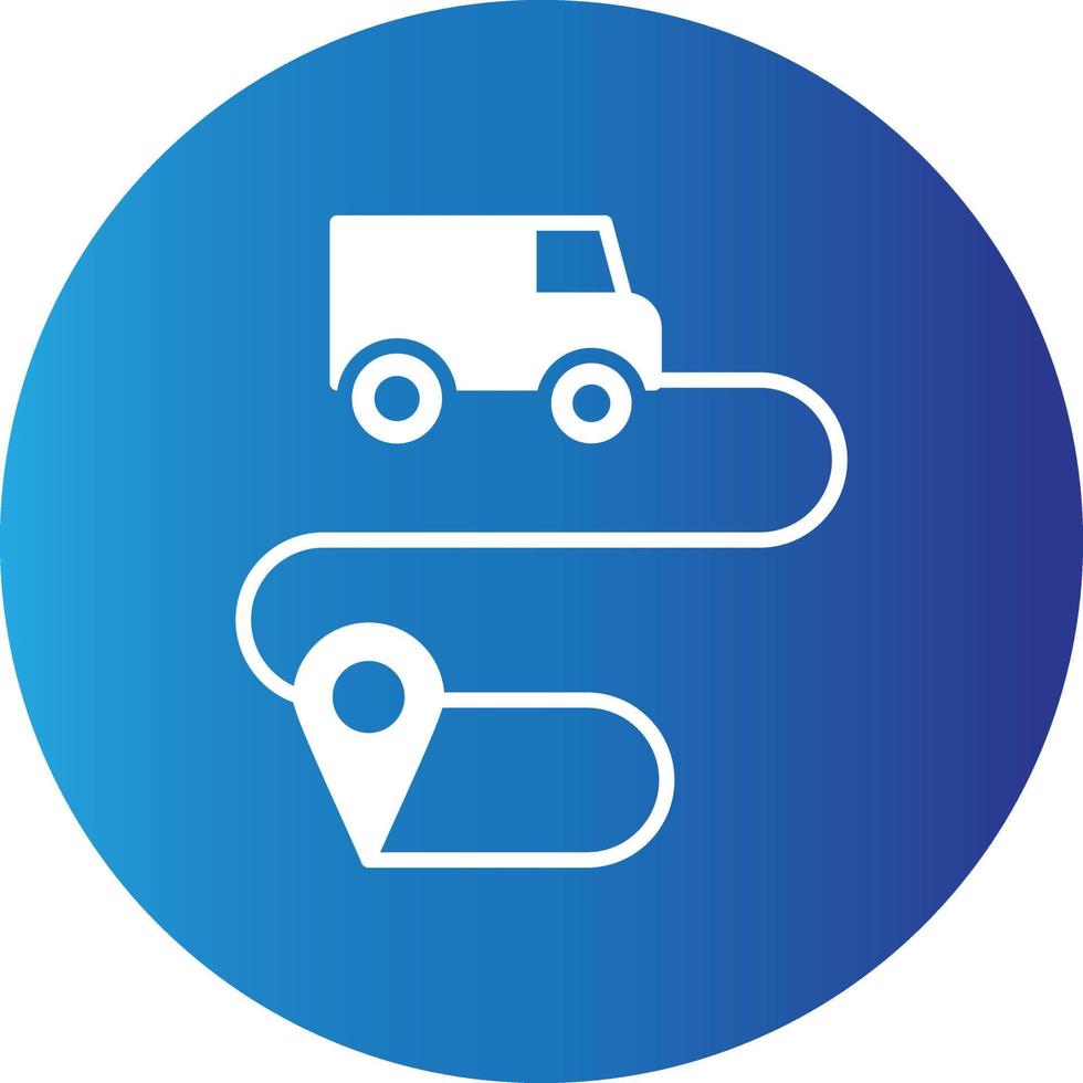 Service Logistics Creative Icon vector
