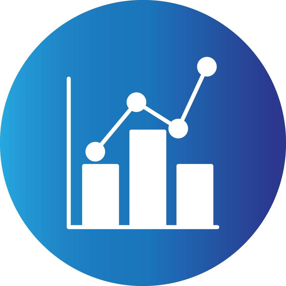 Statistics Creative Icon vector