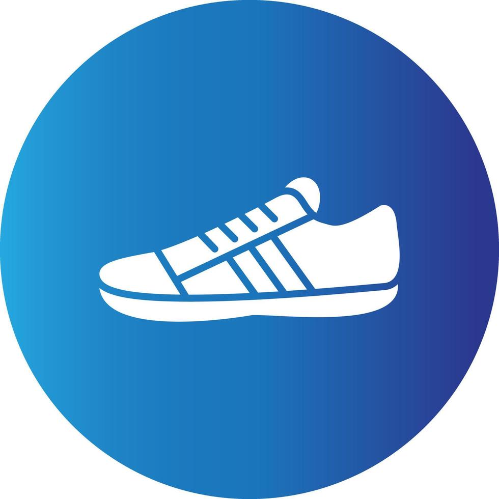 zapatillas de deporte icono creativo vector