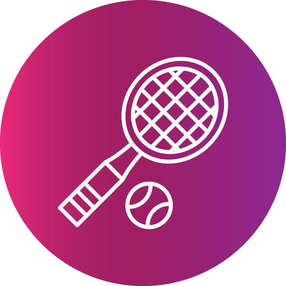 Tennis  Creative Icon vector