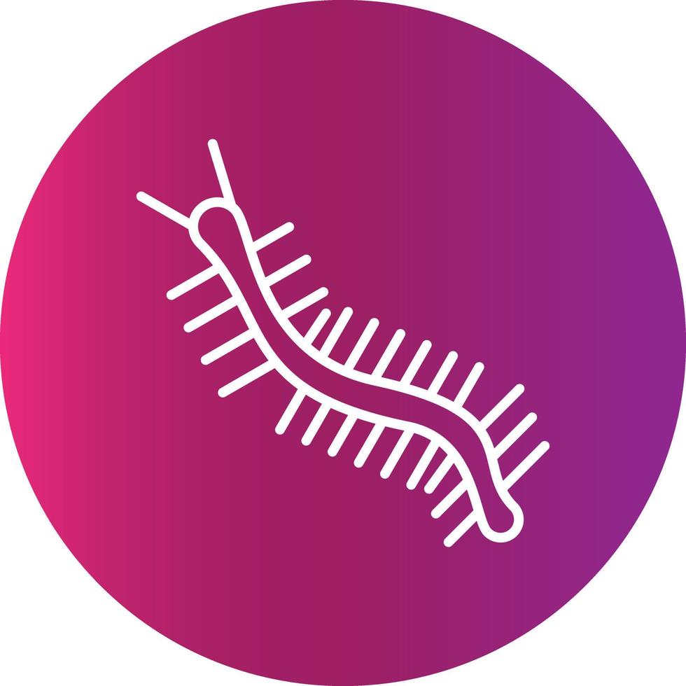 Centipede Creative Icon vector