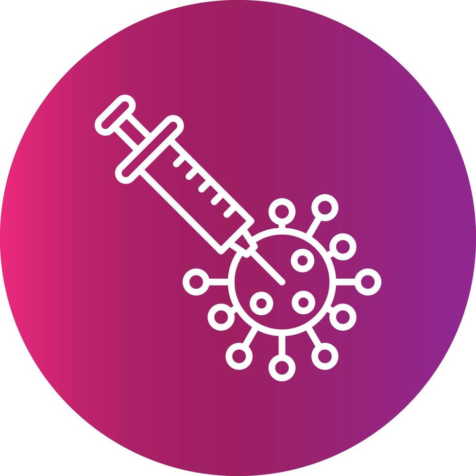 Vaccination Creative Icon vector