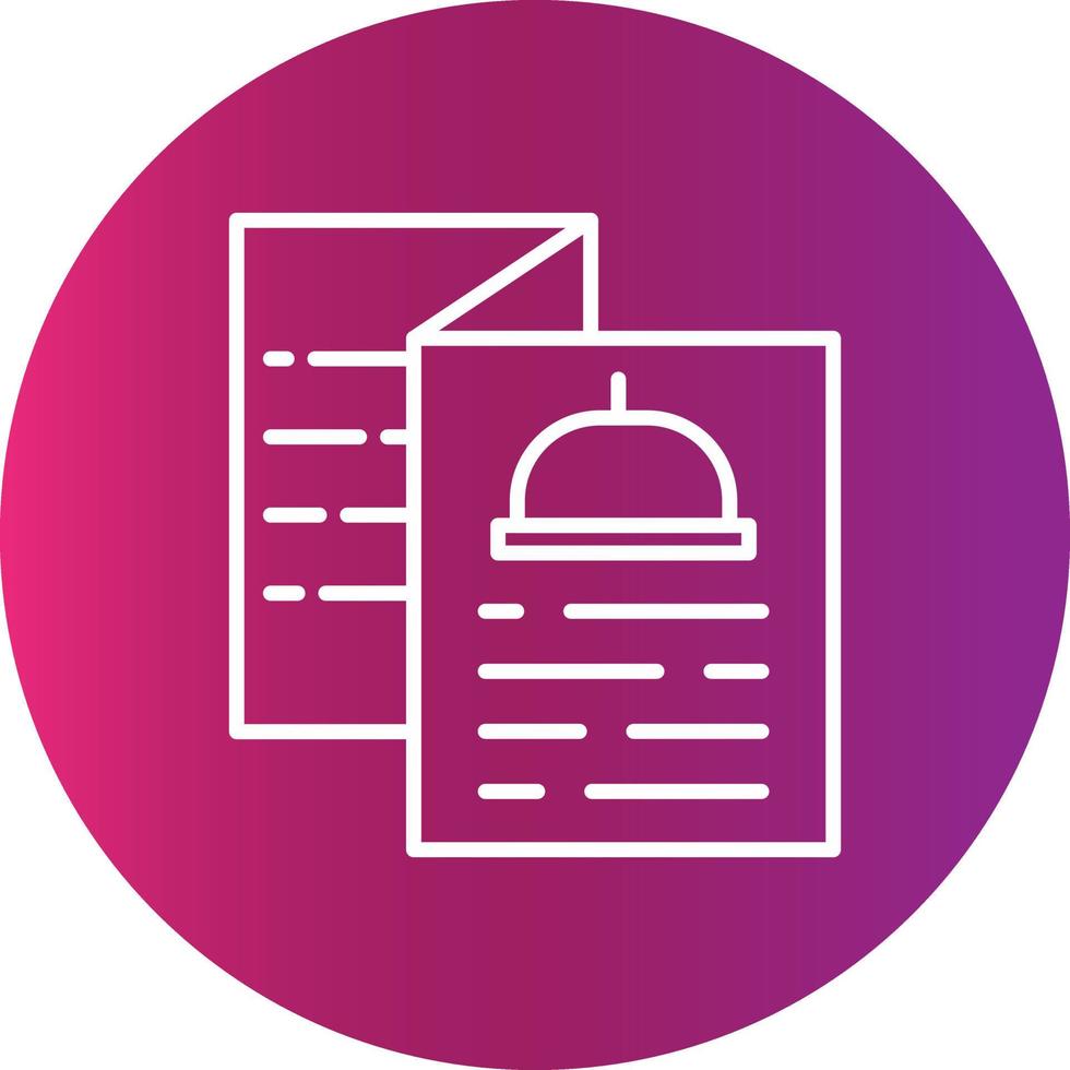 Menu Creative Icon vector