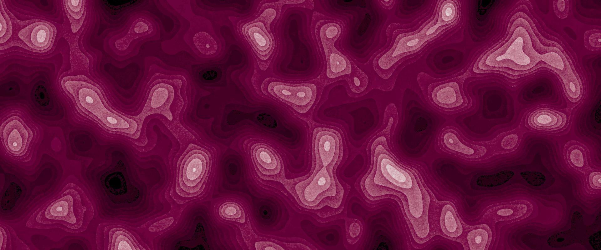 fondo de corte de papel rojo rosa colorido de lujo con círculos de geometría. Fondo abstracto 3d con cubierta moderna de ondas recortadas. concepto de mapa topográfico. mapa topográfico en estilo de corte de papel. vector