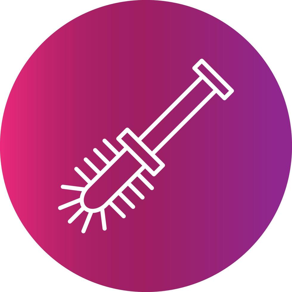 Toilet Brush Creative Icon vector