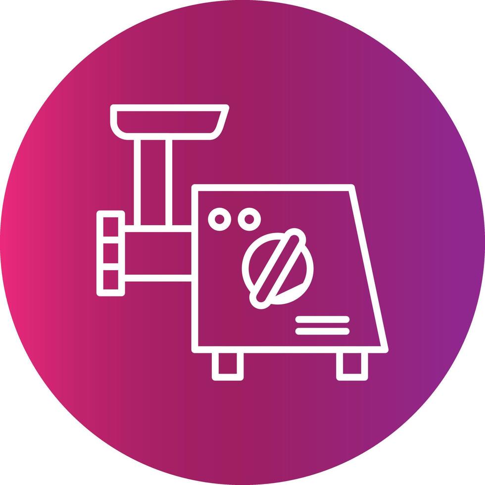 Meat Grinder Creative Icon vector