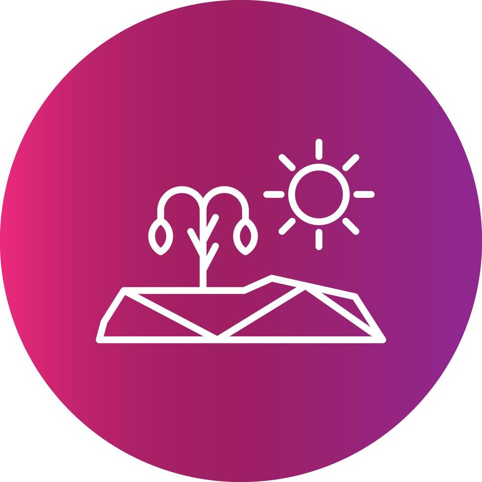 Drought Creative Icon vector