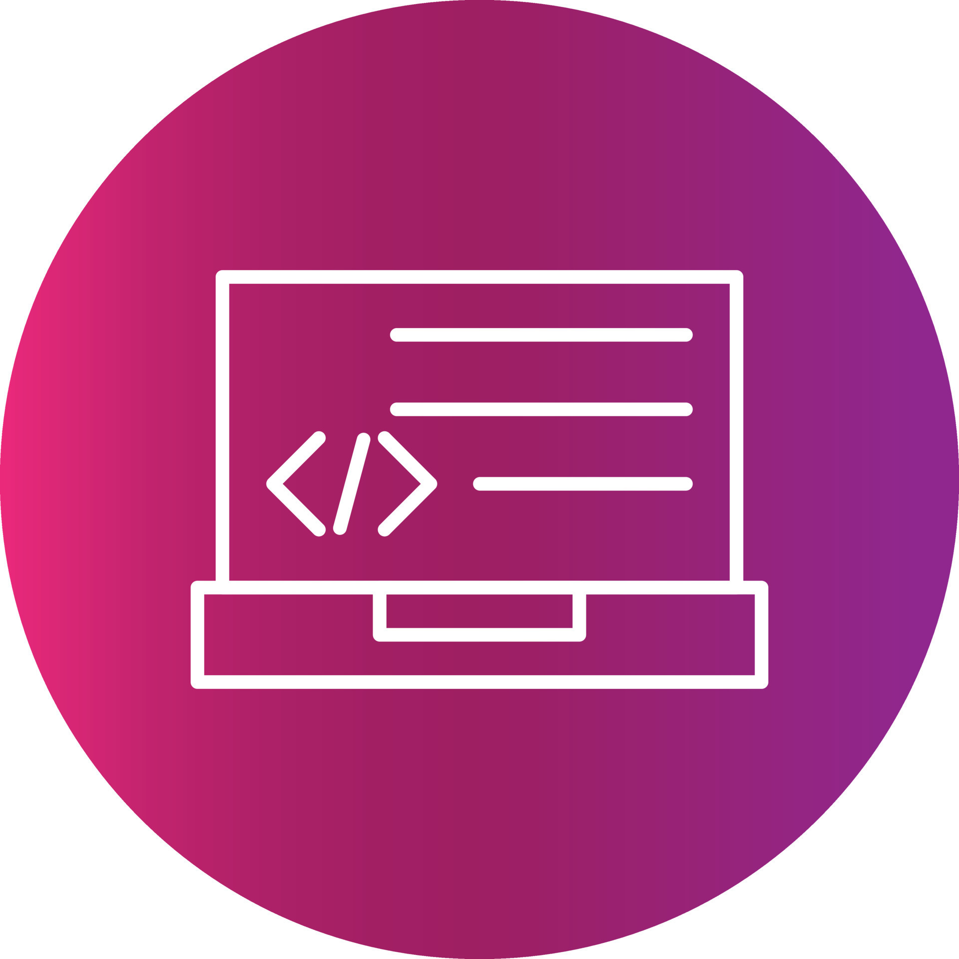 Programming Creative Icon 15996138 Vector Art at Vecteezy