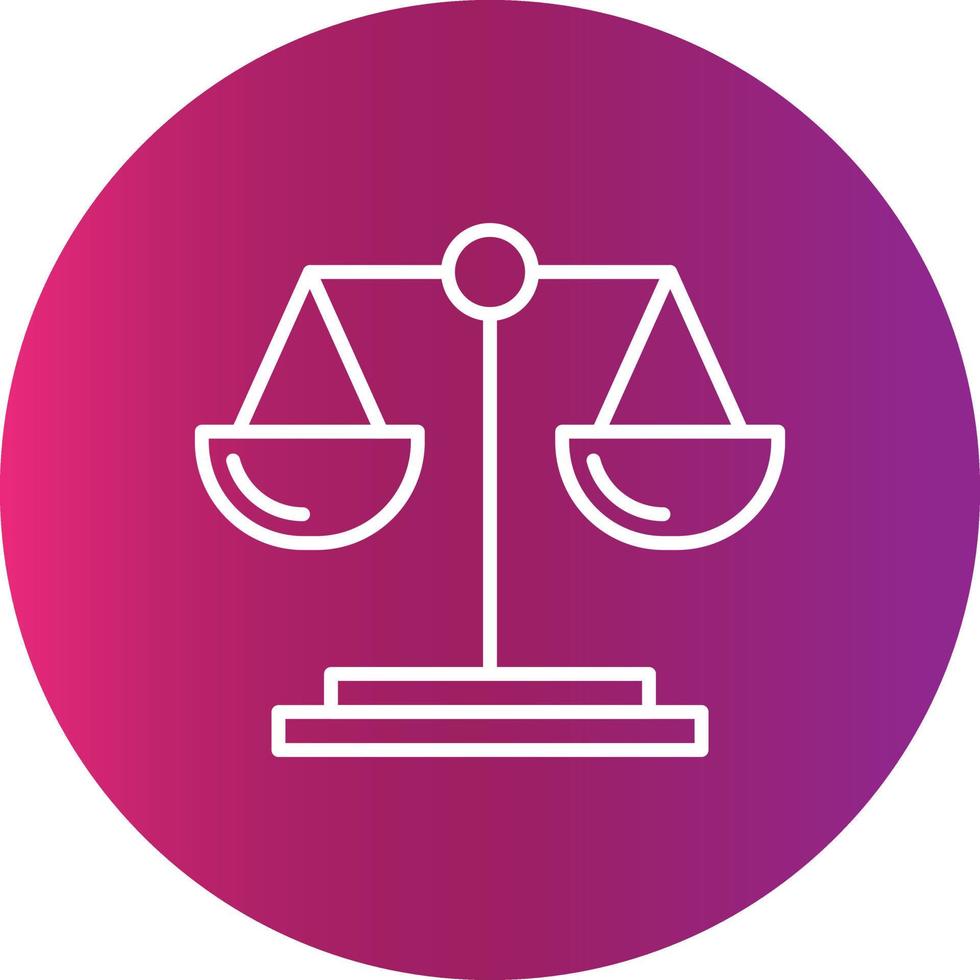 Inequality Creative Icon vector