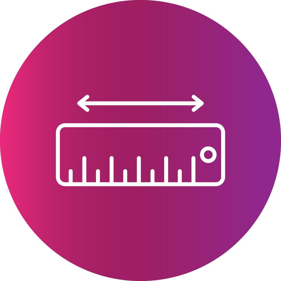Measure Creative Icon vector