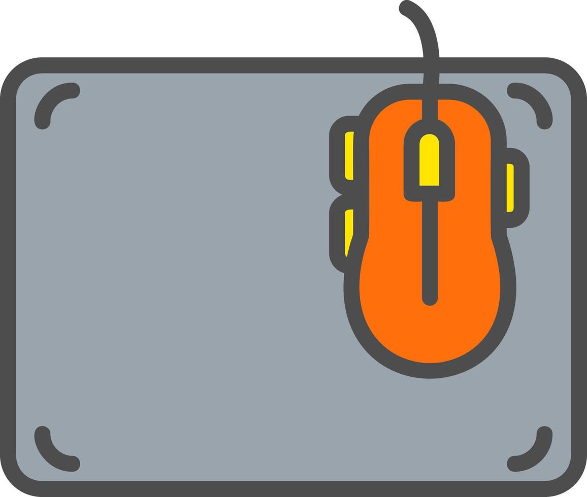 Mouse Pad Vector Icon
