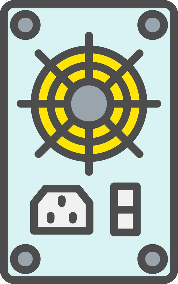 Power Supply Vector Icon