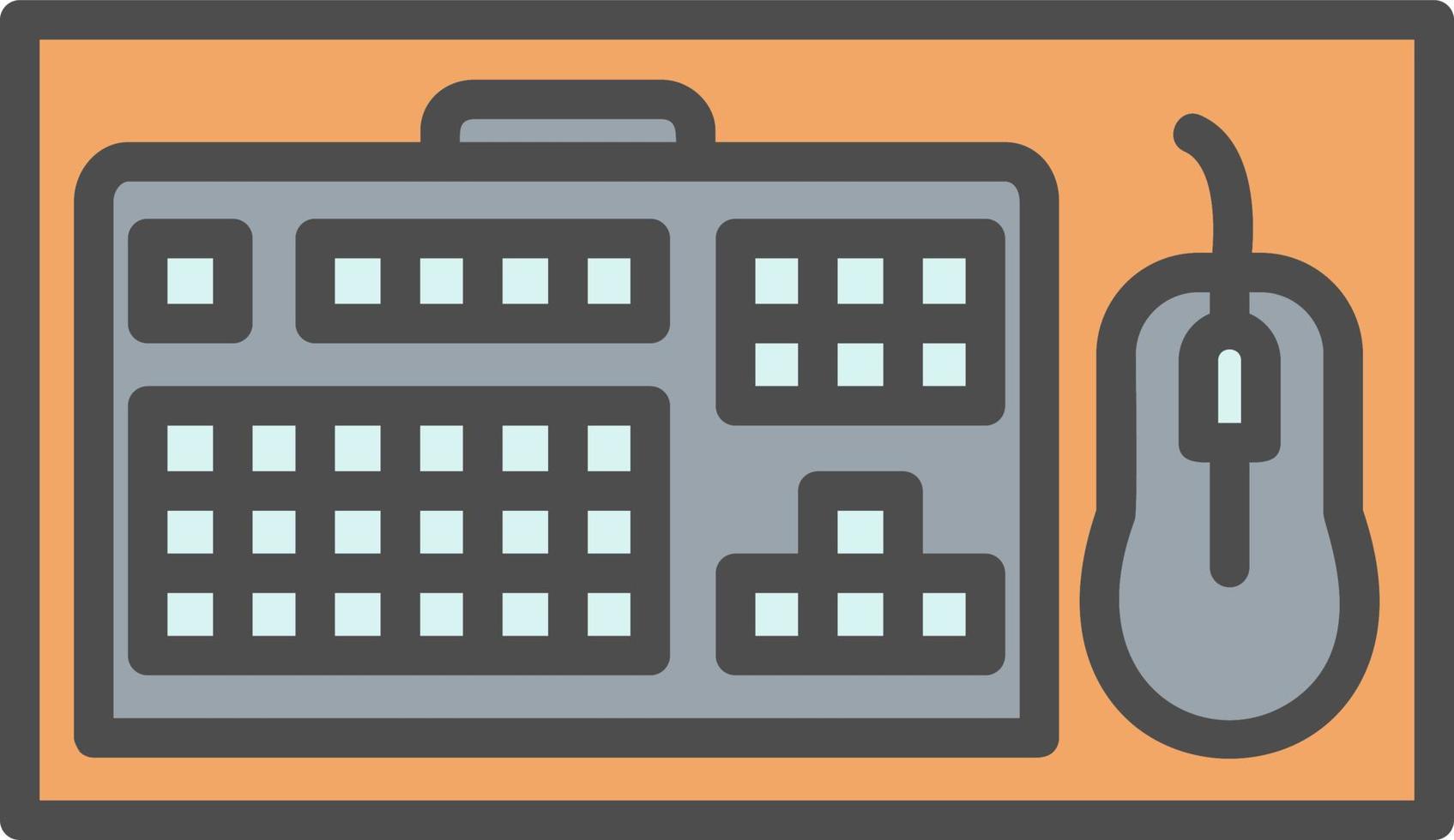 Keyboard Pad Vector Icon