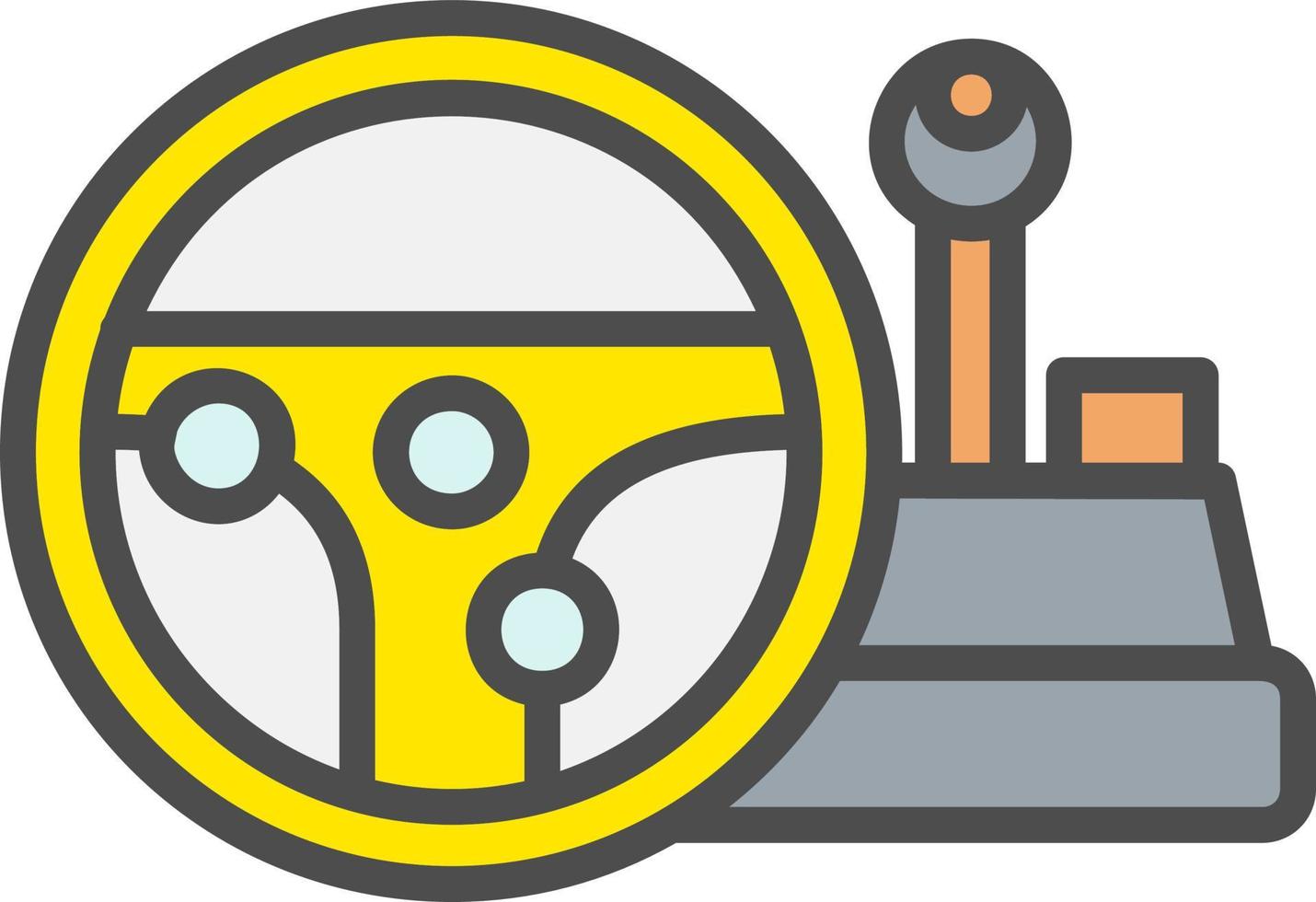 Gaming Wheel Vector Icon