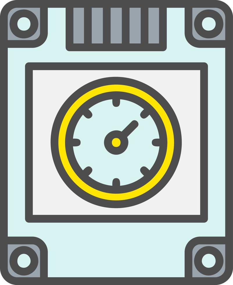 SSD Vector Icon