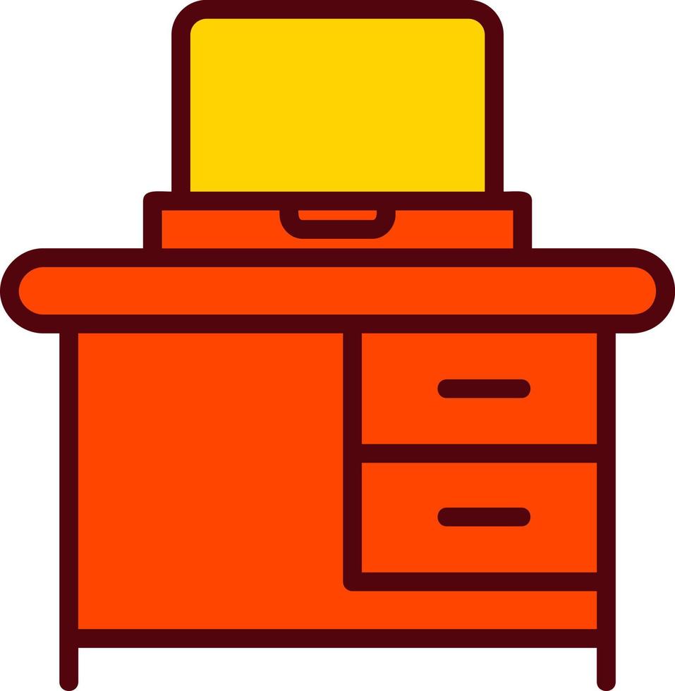 Desk Vector Icon