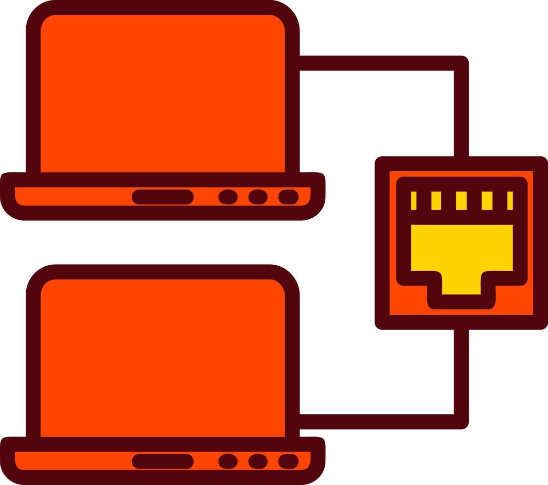 Lan Vector Icon
